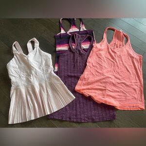 Lululemon sz 4 tanks